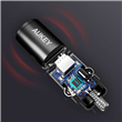 AUKEY CC-A3 Cargador rápido para coche de 30 W PD de metal con dos puertos y PPS y QC 3.0