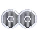 Par de rejillas de altavoz blancas FUSION MS-FR4GW de 4"