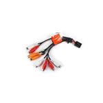 Conector de zonas 1 y 2 de sistema estéreo FUSION (entrada RCA para AUX 1)