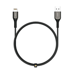 AUKEY CB-AKL2 Cable USB A a Lightning de Kevlar MFI (2 metros) negro