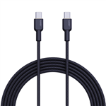 AUKEY CB-NCC Cable USB-C a USB-C de 60 W y 1.8 m negro