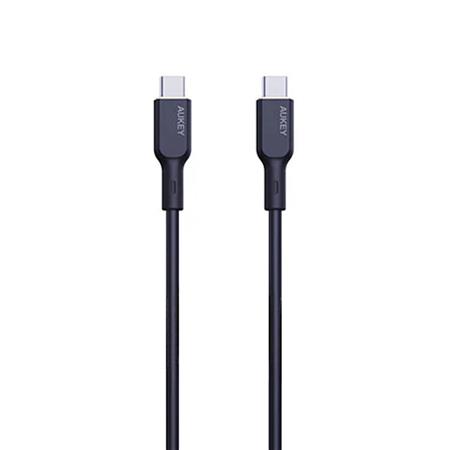 AUKEY CB-NCC Cable USB-C a USB-C de 60 W y 1 m