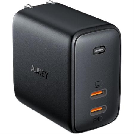 AUKEY PA-B4 Cargador Omnia Duo de 65 W con doble puerto USB-C PD