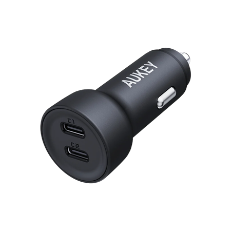 AUKEY CC-Y23 Cargador de coche Enduro Dual de 65 W y 2 puertos