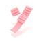 Brazalete Bala 1 kilo - Blush