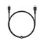 AUKEY CB-NCL1 Cable USB-C a Lightning negro de 1 m con trenzado de nailon