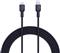 AUKEY CB-NCL12 Cable USB-C a Lightning negro de 1.8 m con trenzado de nailon