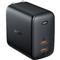 AUKEY PA-B4 Cargador Omnia Duo de 65 W con doble puerto USB-C PD